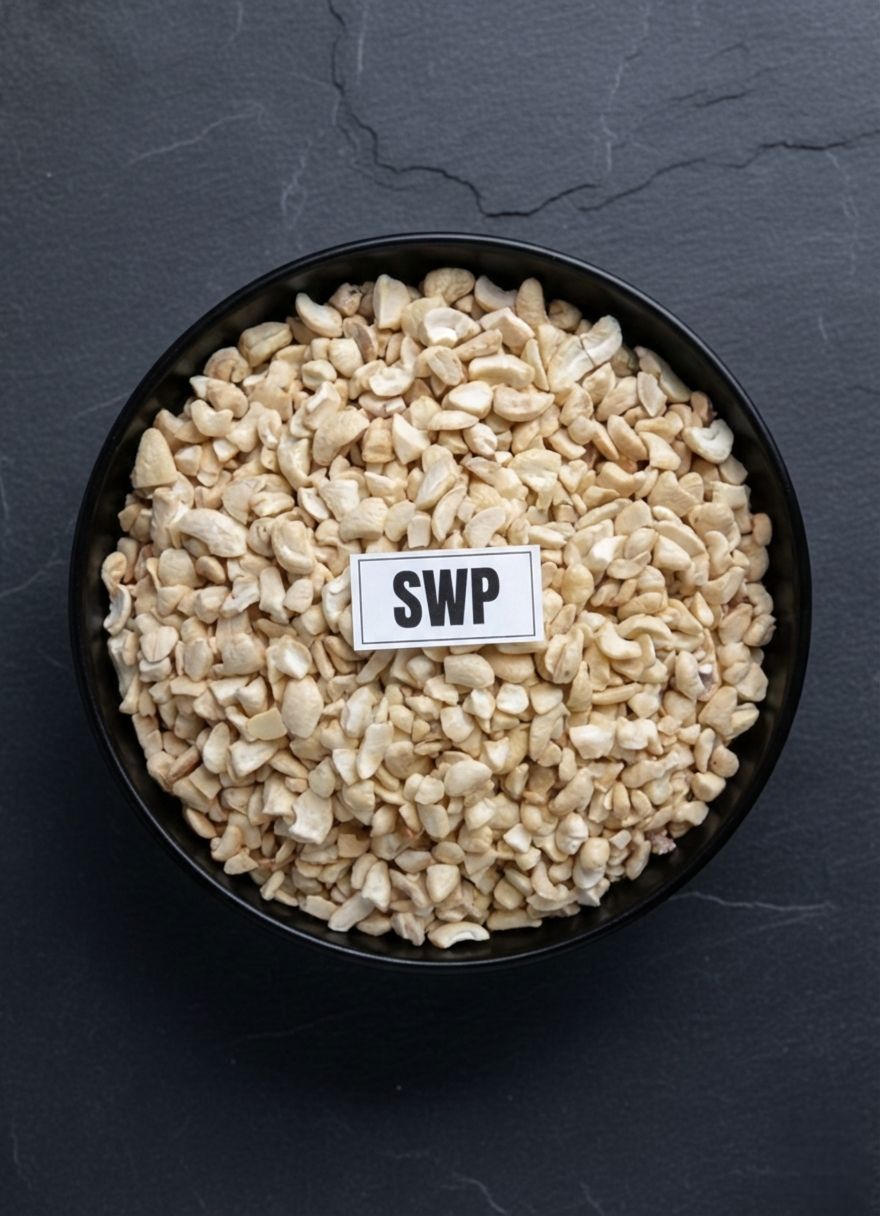 Cashew SWP – Small White Pieces (8 Pieces per Cashew)